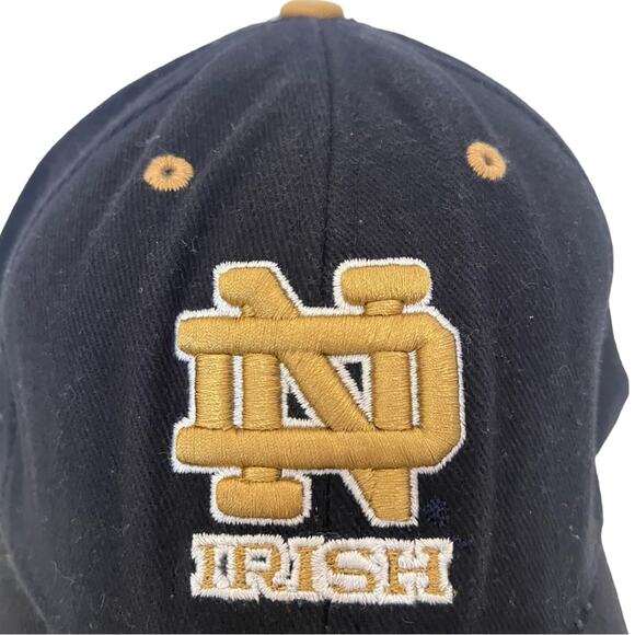 NOTRE DAME Fighting Irish Embroidered Baseball Cap Hat Youth Adjustable Back - Picture 2 of 7